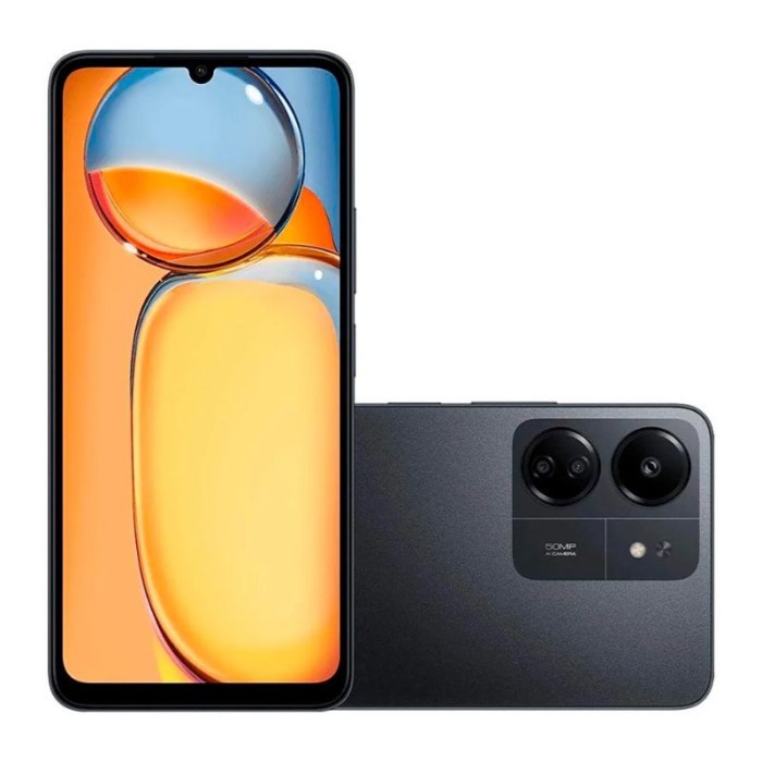 Smartphone Xiaomi Redmi 13C 128GB - 4GB Ram (Midnight Black) Preto